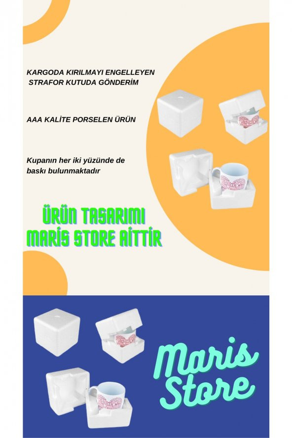 Toca Boca Özel Tasarım Dijital Baskılı Hd Kalite Yıkanabilir Kupa Bardak - 2