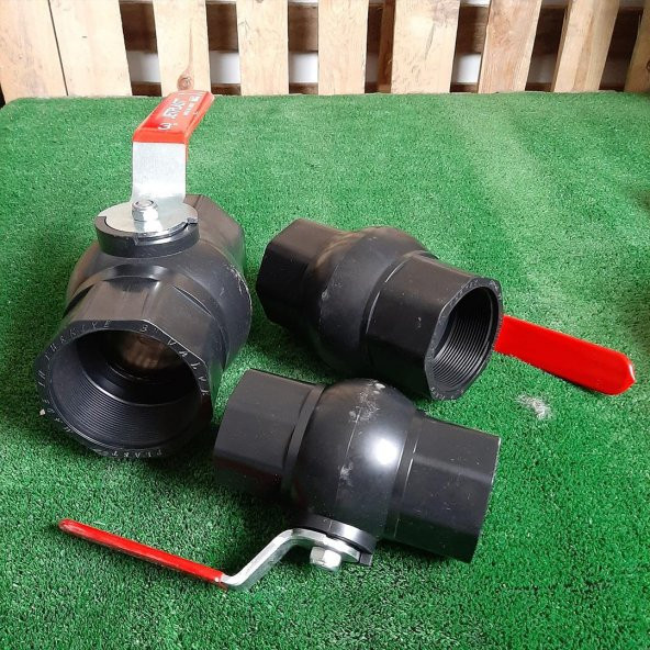 3" ÇELİK KOLLU KÜRESEL VANA KANGAL BORU SULAMA VANASI - Resim 5