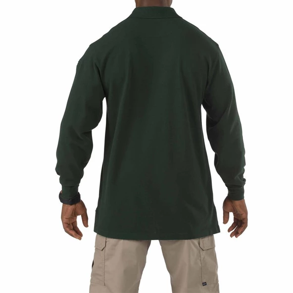 5.11 PROFESSIONAL POLO UZUN KOLLU YESIL - 6