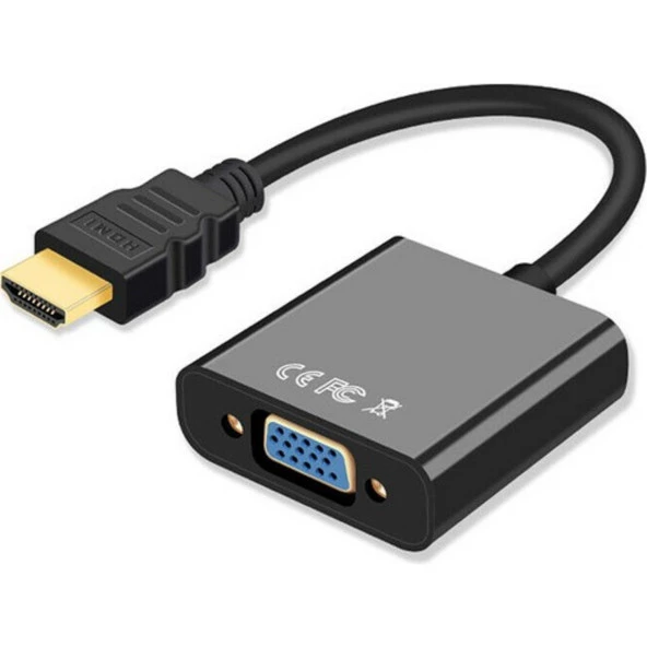 HDMI TO VGA/AV SES ÇIKIŞ DESTEKLİ ÇEVİRİCİ DÖNÜŞTÜRÜCÜ ADAPTER