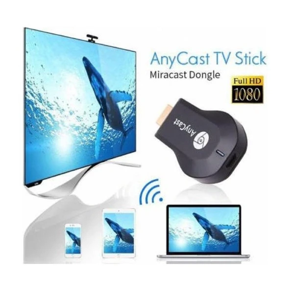 Anycast M9 Plus HDMI Kablosuz Görüntü ve Ses Aktarıcı