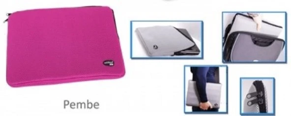 13.3" 300455 Notebook Kılıfı Pembe