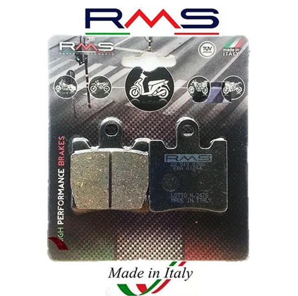 RMS 510-0380 Organik Disk Fren Balata
