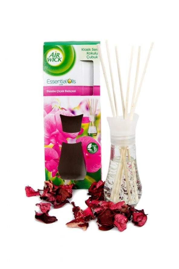 AIR WICK ÇUBUKLU ODA KOKUSU PEMBE ÇİÇEK BAHÇESİ 25 ML