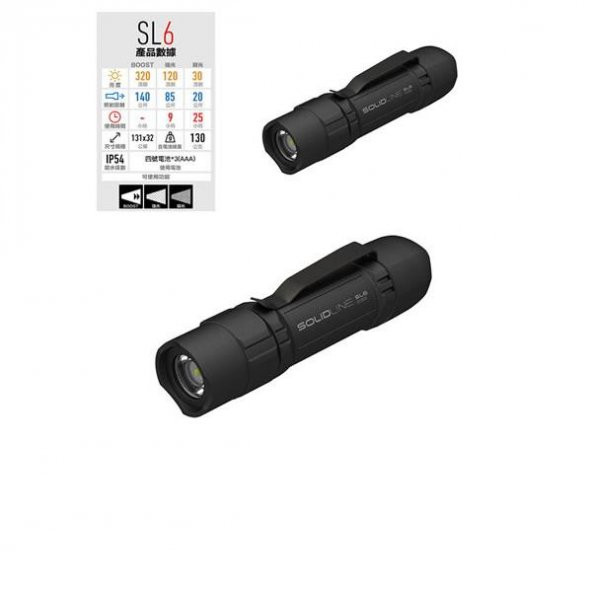 Solidline SL6 320 Lümen El Feneri - 4