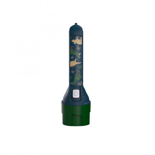 Kidbeam4 Green Çocuk El Feneri - 6