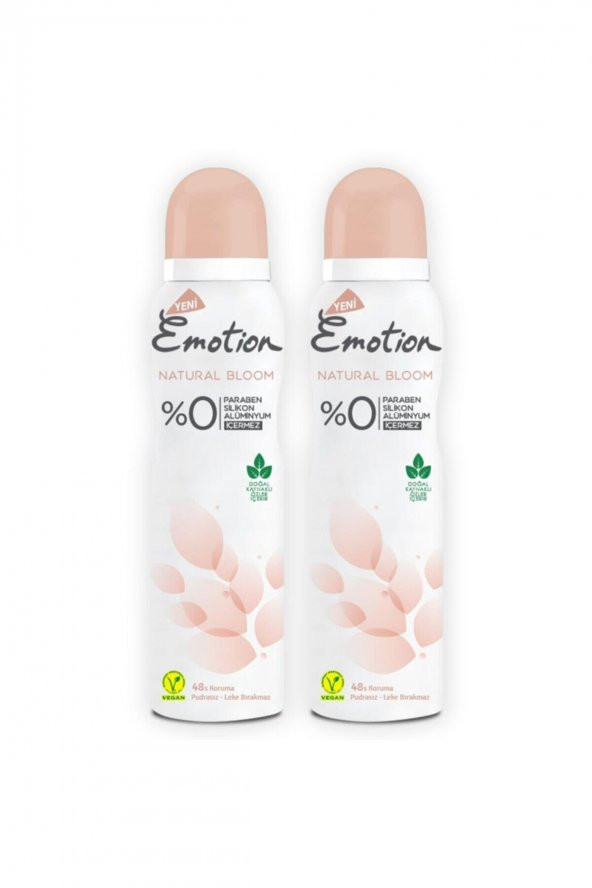 EMOTİON NATURAL BLOOM 150 ML VEGAN x 2 ADET