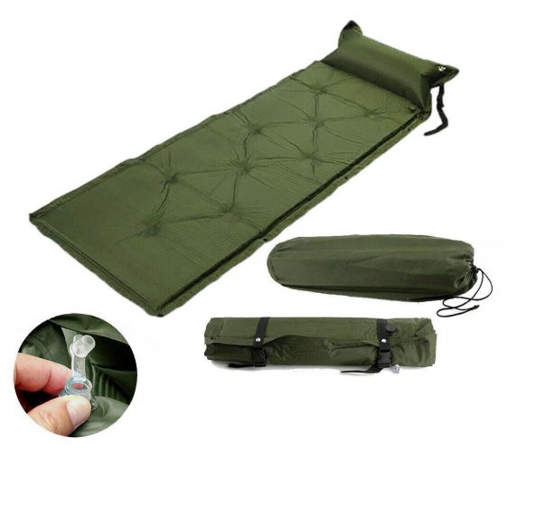 Freecamp Survive Şişme Mat-Yeşil