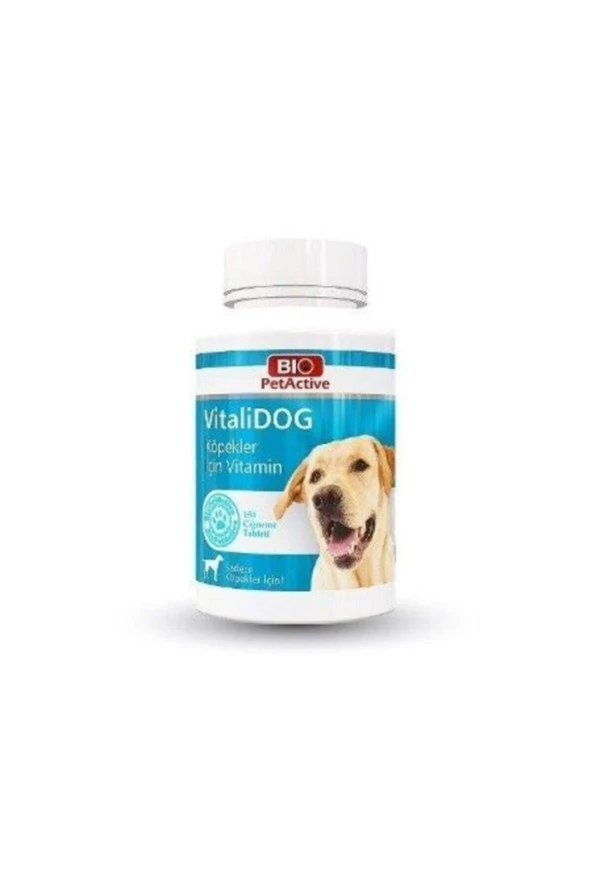 Bio Pet Active Vitalidog 150 Tablet Köpek Için Multi Vitamin 75gr