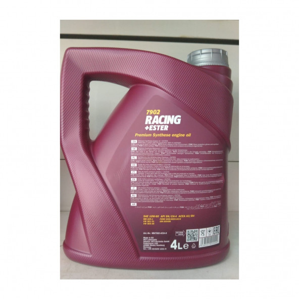 MANNOL RACING 10W-60 4 LT 2024 ÜRT - 2