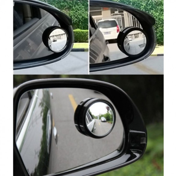 qosrix Kör Nokta Ayna Seti 2'li Araç Motorsiklet Oto Kör Nokta Aynası Dikiz Arka Yan Görüş Güvenlik Geniş Açı