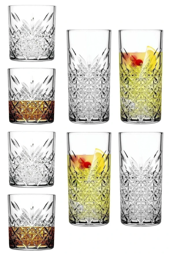 8 Parça Tımeless Kokteyl Keyfi Seti - 2