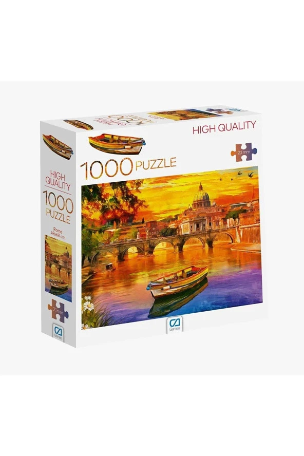 Ca Games Puzzle Roma 1000 Parça Puzzle