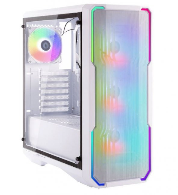 BITFENIX ESM-150-WWWGK-4A Enso Mesh White + 4 ARGB FANS with Controller