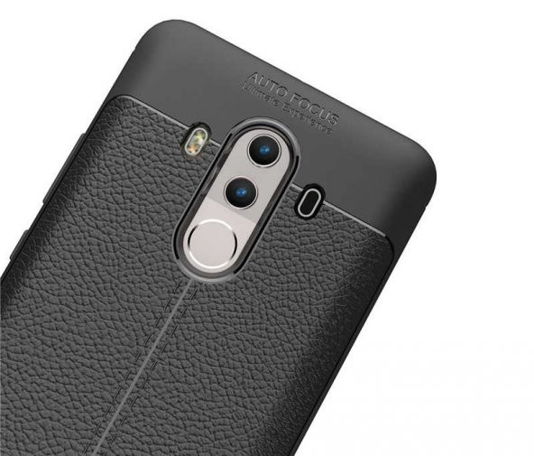 Huawei Mate 10 Pro Kılıf Focus Derili Kamera Korumalı Silikon Kılıf - 2