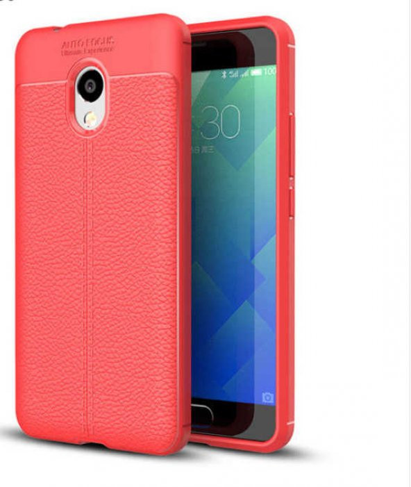 Meizu M5S Kılıf Focus Derili Kamera Korumalı Silikon Kılıf - Resim 3