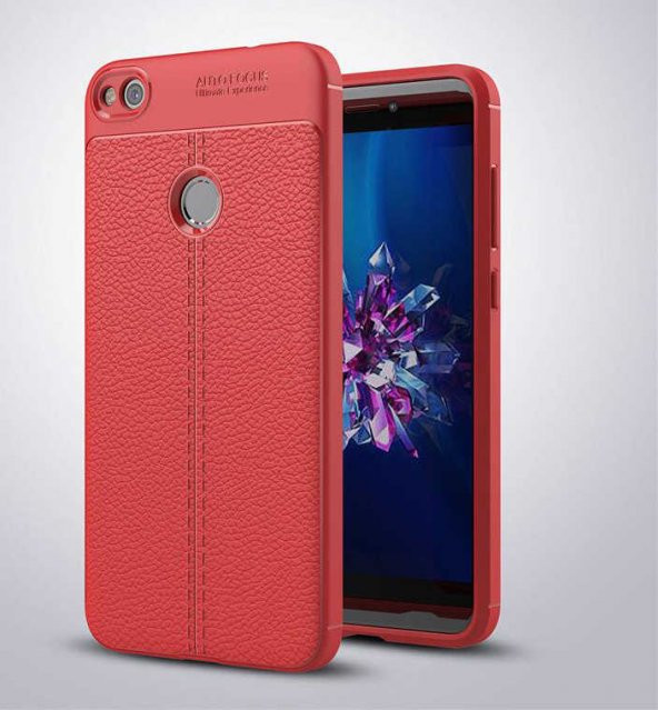 Huawei P9 Lite Mini Kılıf Focus Derili Kamera Korumalı Silikon Kılıf - Resim 3