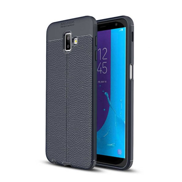 Samsung Galaxy J6 Plus Kılıf Focus Derili Kamera Korumalı Silikon Kılıf