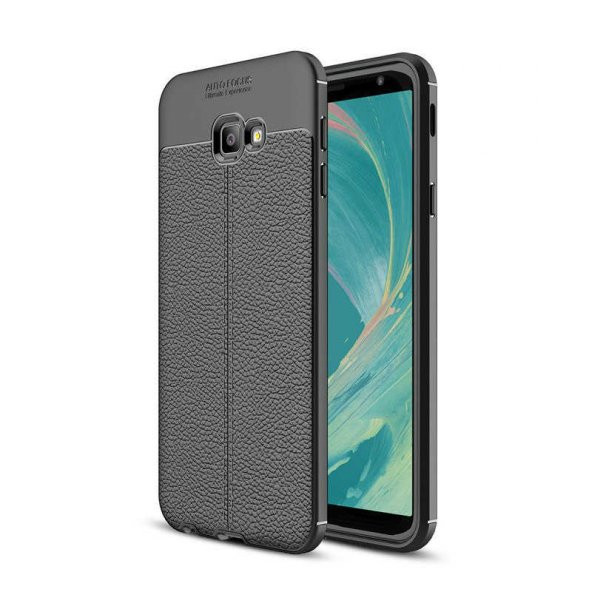 Samsung Galaxy J4 Plus Kılıf Focus Derili Kamera Korumalı Silikon Kılıf - 2