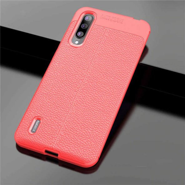 Xiaomi Mi 9 Lite Kılıf Focus Derili Kamera Korumalı Silikon Kılıf - Resim 3