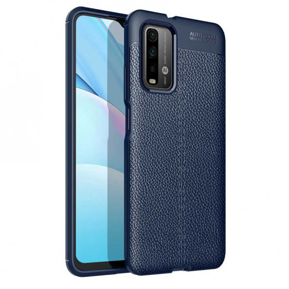 Xiaomi Poco M3 Kılıf Focus Derili Kamera Korumalı Silikon Kılıf
