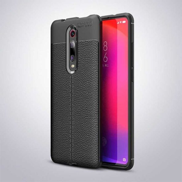 Xiaomi Mi 9T Kılıf Focus Derili Kamera Korumalı Silikon Kılıf - 2