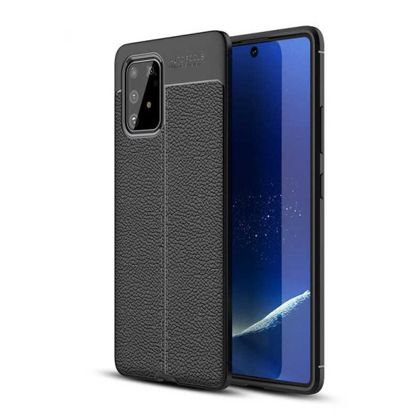 Samsung Galaxy A91 (S10 Lite) Kılıf Focus Derili Kamera Korumalı Silikon Kılıf - 2
