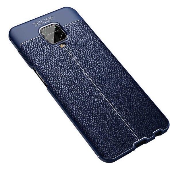 Xiaomi Redmi Note 9S Kılıf Focus Derili Kamera Korumalı Silikon Kılıf