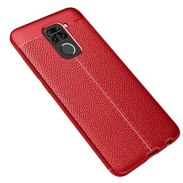 Xiaomi Redmi Note 9 Kılıf Focus Derili Kamera Korumalı Silikon Kılıf - 3
