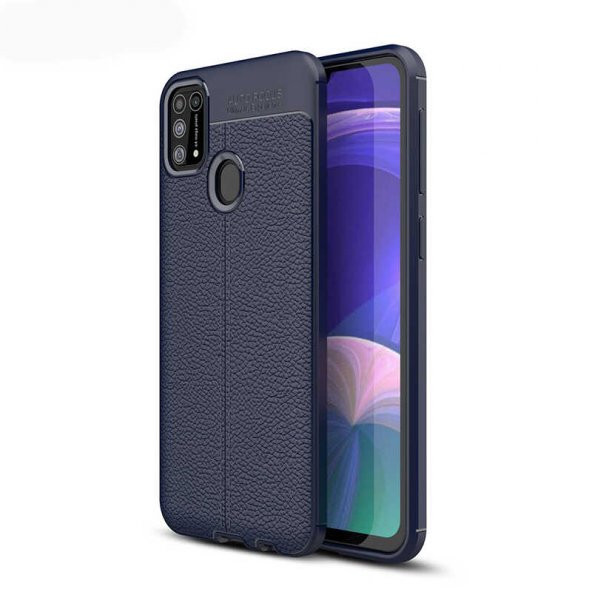 Samsung Galaxy M31 Kılıf Focus Derili Kamera Korumalı Silikon Kılıf - 1