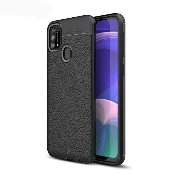 Samsung Galaxy M31 Kılıf Focus Derili Kamera Korumalı Silikon Kılıf - 2