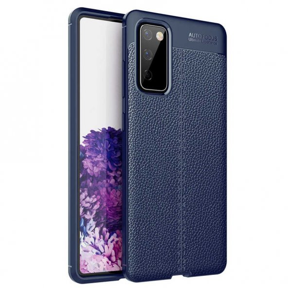 Samsung Galaxy S20 FE Kılıf Focus Derili Kamera Korumalı Silikon Kılıf