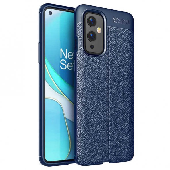 One Plus 9 Kılıf Focus Derili Kamera Korumalı Silikon Kılıf - 1