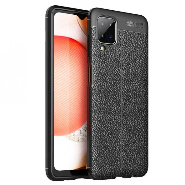 Samsung Galaxy M12 Kılıf Focus Derili Kamera Korumalı Silikon Kılıf - Resim 2