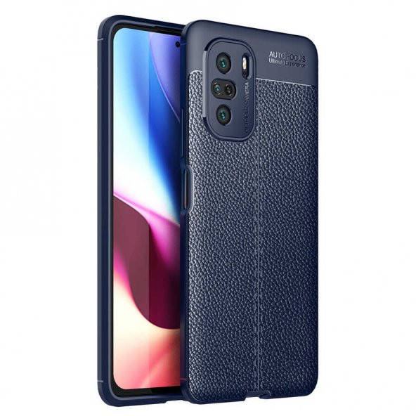 Xiaomi Mi 11İ Kılıf Focus Derili Kamera Korumalı Silikon Kılıf