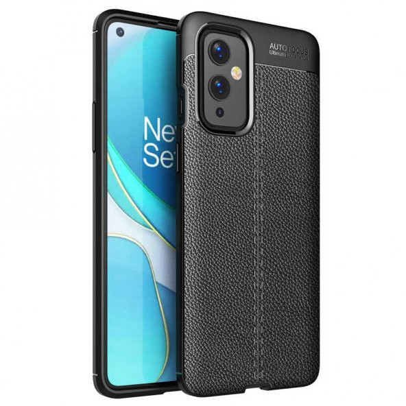 One Plus 9 Kılıf Focus Derili Kamera Korumalı Silikon Kılıf - 2