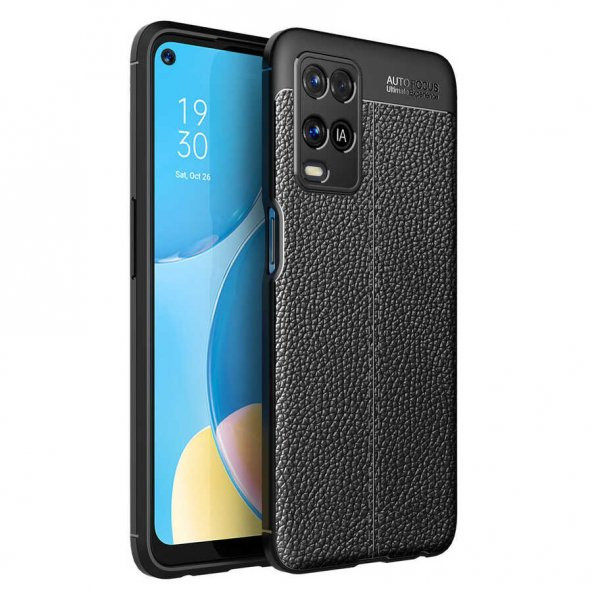 Oppo A54 4G Kılıf Focus Derili Kamera Korumalı Silikon Kılıf - 2