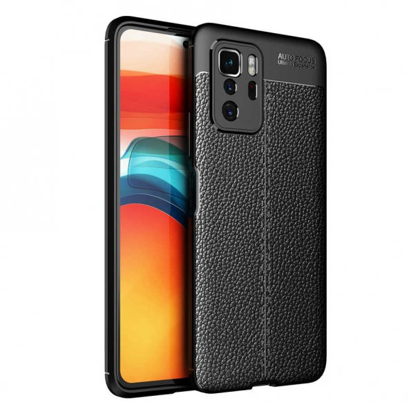 Xiaomi Poco X3 GT Kılıf Focus Derili Kamera Korumalı Silikon Kılıf - 2