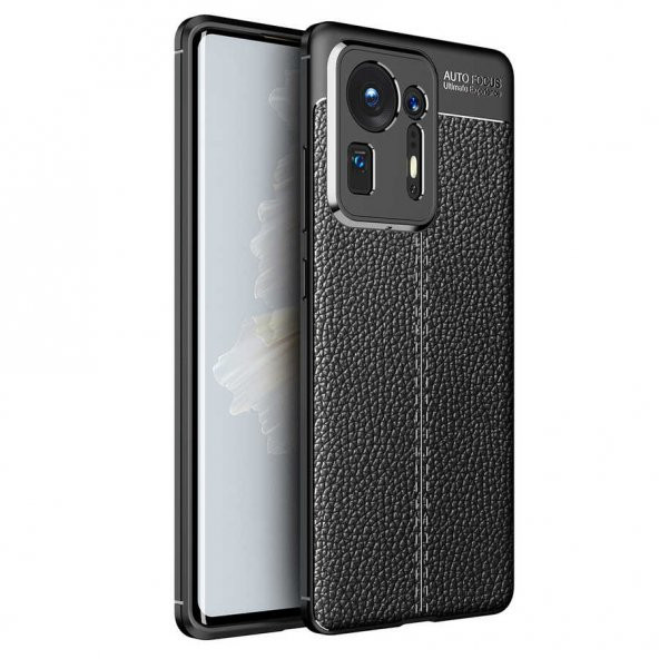 Xiaomi Mi Mix 4 Kılıf Focus Derili Kamera Korumalı Silikon Kılıf - 2