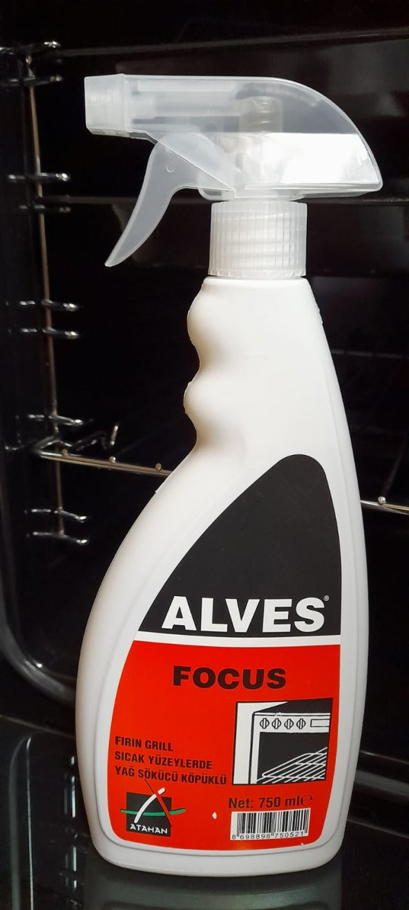 Alves Focus Ankastre Fırın Davlumbaz Izgara Aspiratör Ocak Temizleyici Yağ Çözücü