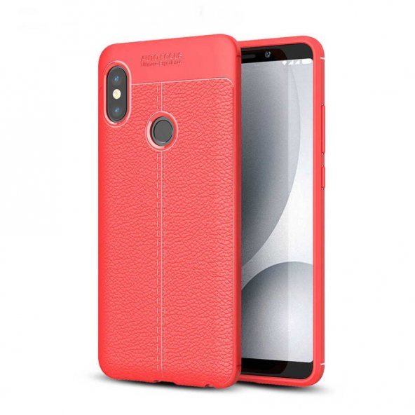 Xiaomi Redmi Note 5 Pro Kılıf Focus Derili Kamera Korumalı Silikon Kılıf - 3