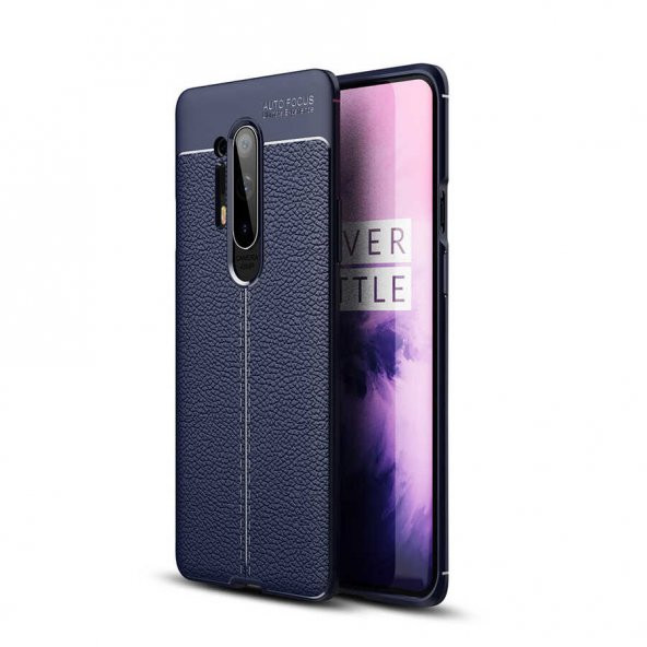 One Plus 8 Pro Kılıf Focus Derili Kamera Korumalı Silikon Kılıf - 1