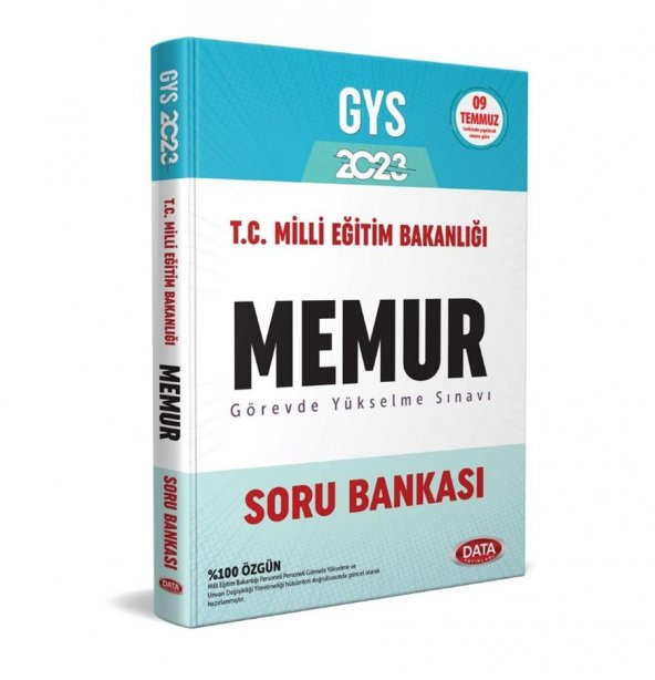 2023 GYS T.C. Milli Eğitim Bakanlığı Memur Soru Bankası Data Yayınları