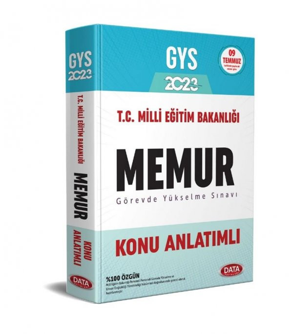 2023 GYS Milli Eğitim Bakanlığı Memur Konu Anlatımlı Data Yayınları