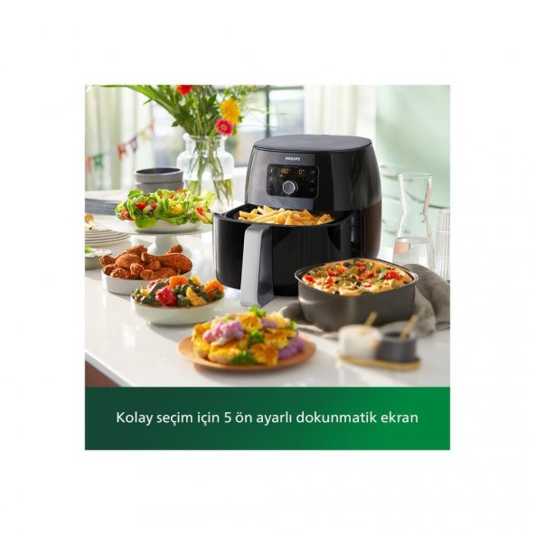 Philips Airfryer XXL HD9650/90 Avance Collection 7.3 lt Yağsız Fritöz - Resim 2