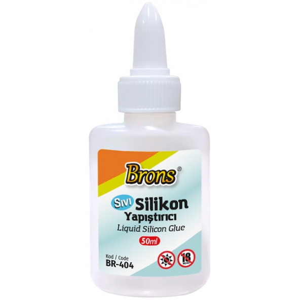 BRONS YAPIŞTIRICI SIVI SİLİKON 50 ML BR-404