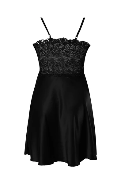 Pierre Cardin 6 Lı Saten Gecelik Çeyiz Takım Siyah - 2