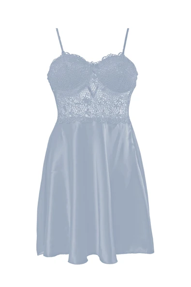 Pierre Cardin 6 Lı Saten Gecelik Çeyiz Takım Mist