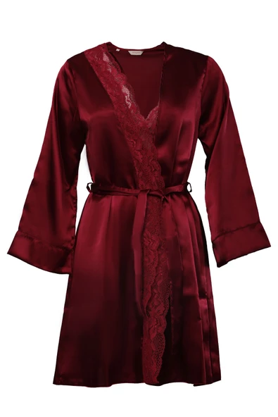 Pierre Cardin 4lü Gecelik Çeyiz Takım Bordo - 6