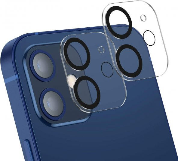 Apple iPhone 11 Şeffaf Kamera Lens Koruyucu Cam - HD Kalite